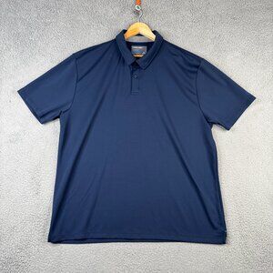 Twillory Polo Shirt Mens Size 3XL Navy Blue Athleisure Golf Performance Preppy